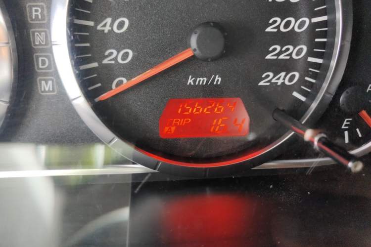 Used Mazda 6 2008 2.0L Automatic Fashion Edition Odometer Close Up