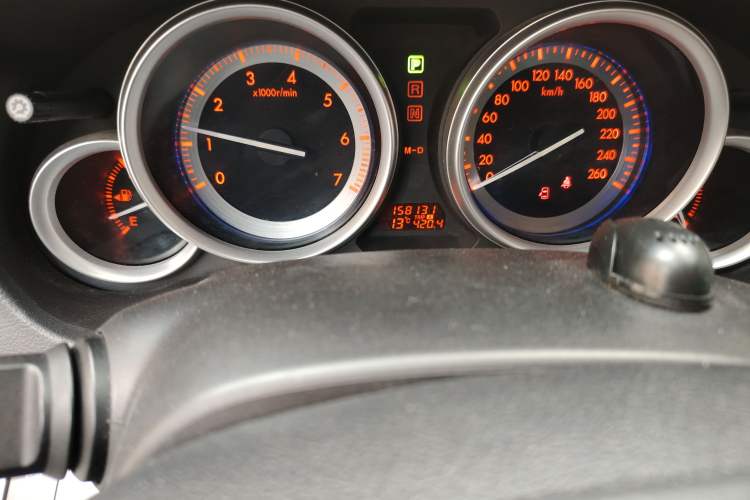 Used Mazda 6 2009 2.5L Automatic Supreme Edition Odometer Close Up