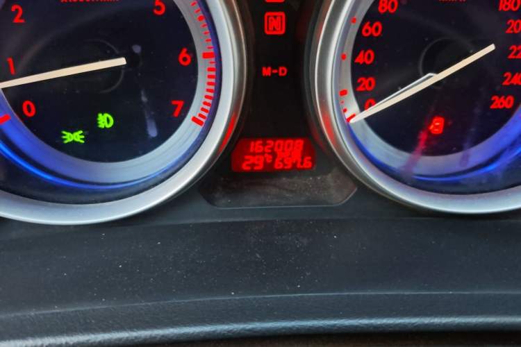 Used Mazda 6 2009 2.5L Automatic Supreme Edition Odometer Close Up