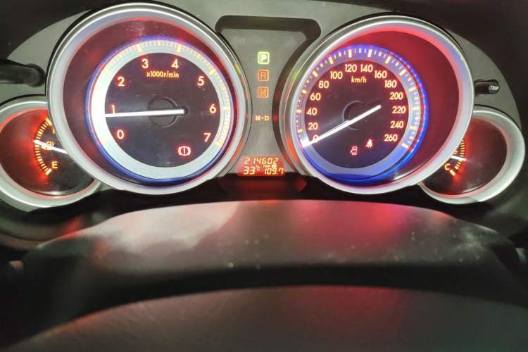 Used Mazda 6 2009 2.5L Automatic Supreme Edition Odometer Close Up