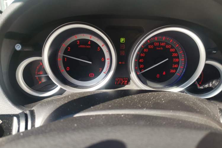 Used Mazda 6 2009 2.5L Automatic Supreme Edition Odometer Close Up