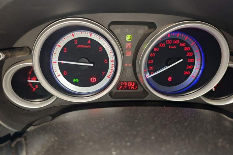 Used Mazda 6 2009 2.5L Automatic Supreme Edition Odometer Close Up