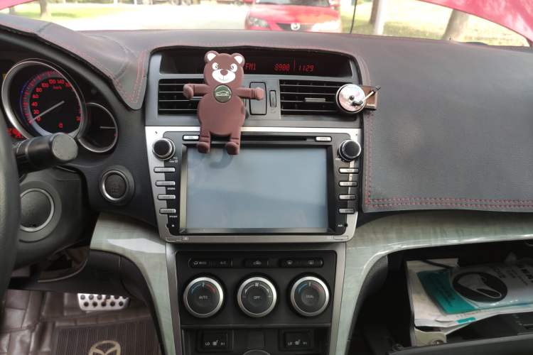 Used Mazda 6 2009 2.5L Automatic Navigation Version Audio And AC Panel