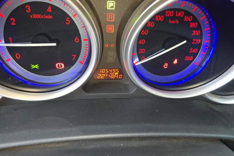 Used Mazda 6 2009 2.5L Automatic Supreme Edition Odometer Close Up