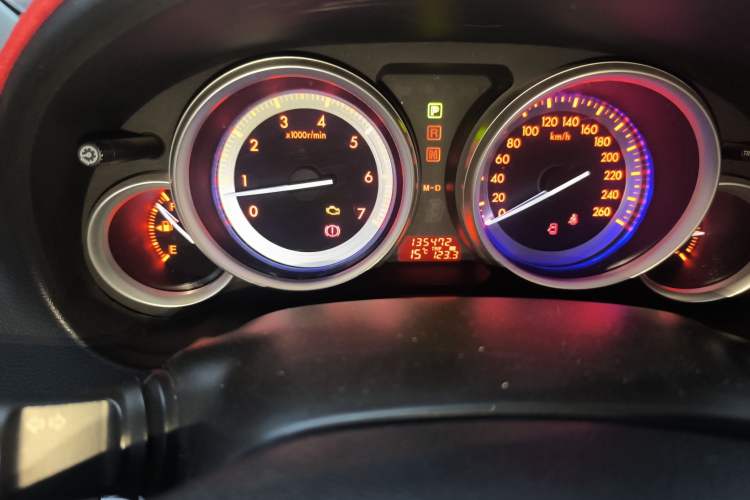 Used Mazda 6 2009 2.5L Automatic Supreme Edition Odometer Close Up