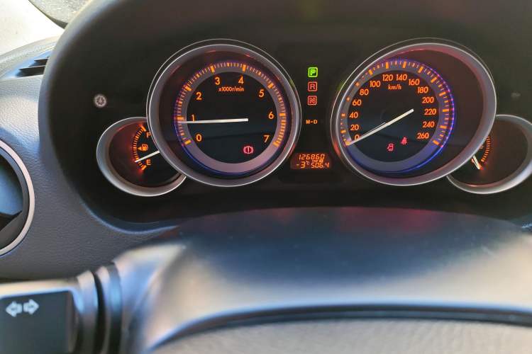 Used Mazda 6 2009 2.5L Automatic Supreme Edition Odometer Close Up