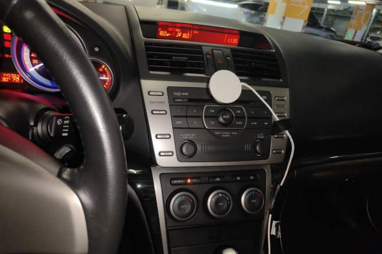 Used Mazda 6 2010 Coupe 2.0L Automatic Luxury Edition Audio And AC Panel