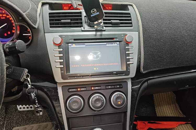 Used Mazda 6 2010 Coupe 2.0L Automatic Luxury Edition Audio And AC Panel