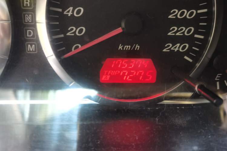 Used Mazda 6 2010 2.0L Automatic Luxury Edition Odometer Close Up