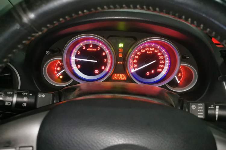 Used Mazda 6 2010 2.0L Automatic Luxury Edition Odometer Close Up