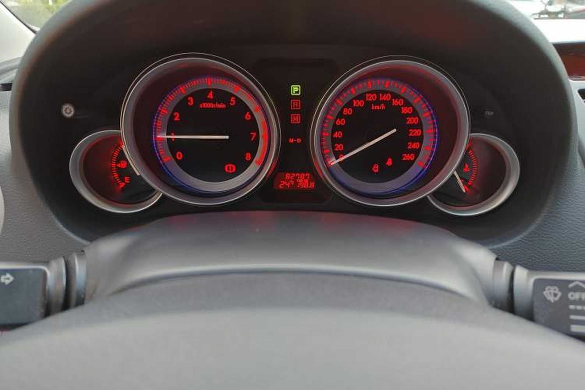 Used Mazda 6 2010 Coupe 2.0L Automatic Luxury Edition Odometer Close Up
