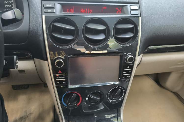 Used Mazda 6 2011 2.0L Automatic Fashion Edition Audio And AC Panel