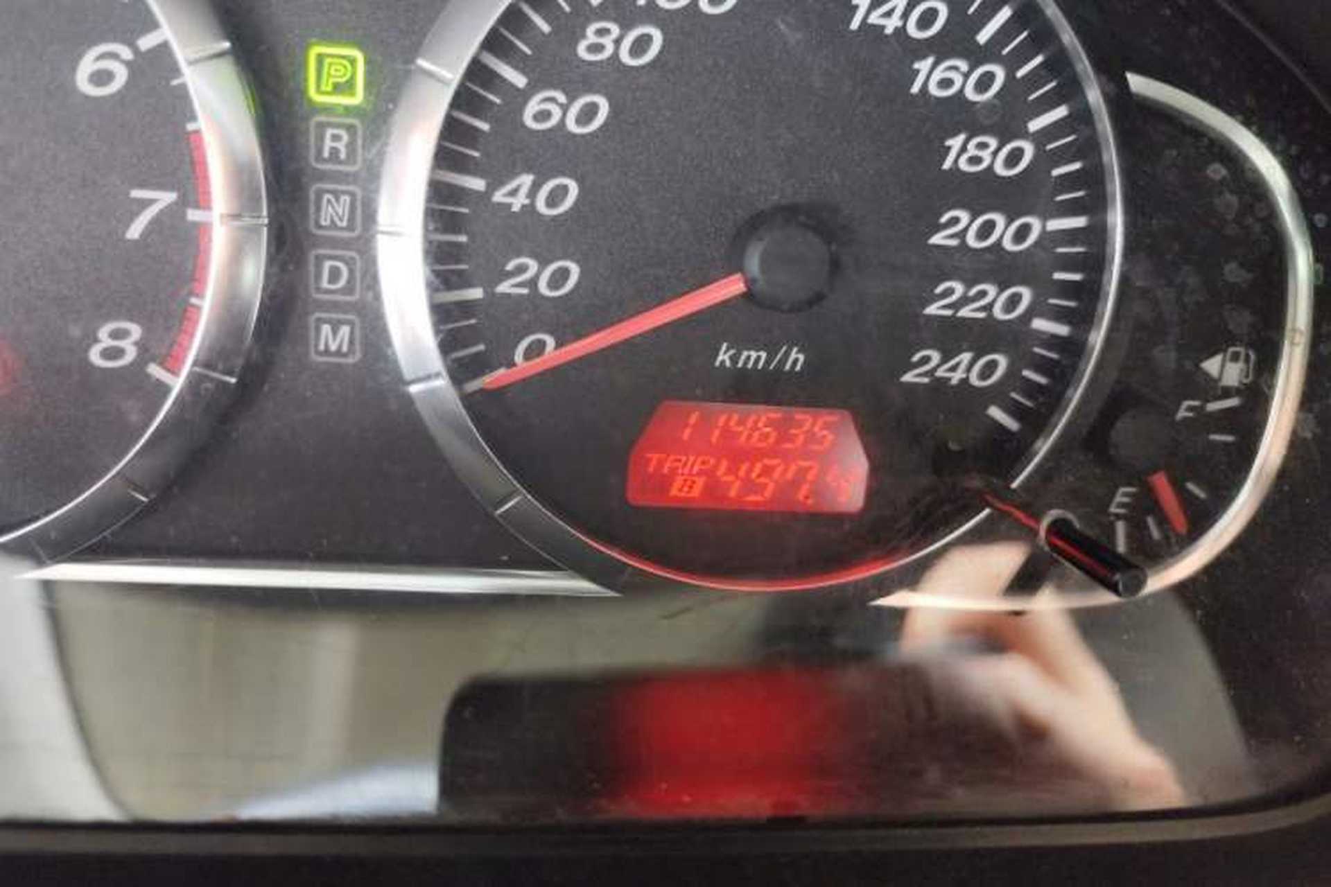 Used Mazda 6 2011 2.0L Automatic Fashion Edition Odometer Close Up