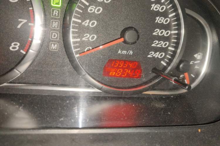 Used Mazda 6 2011 2.0L Automatic Fashion Edition Odometer Close Up