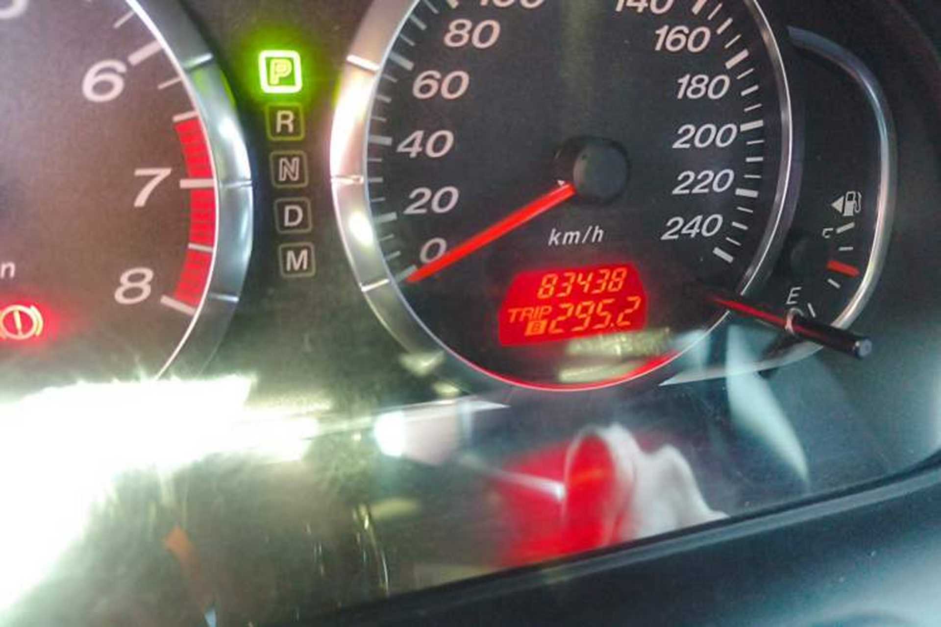 Used Mazda 6 2011 2.0L Automatic Fashion Edition Odometer Close Up