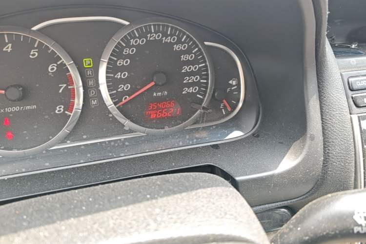 Used Mazda 6 2011 2.0L Automatic Fashion Edition Odometer Close Up