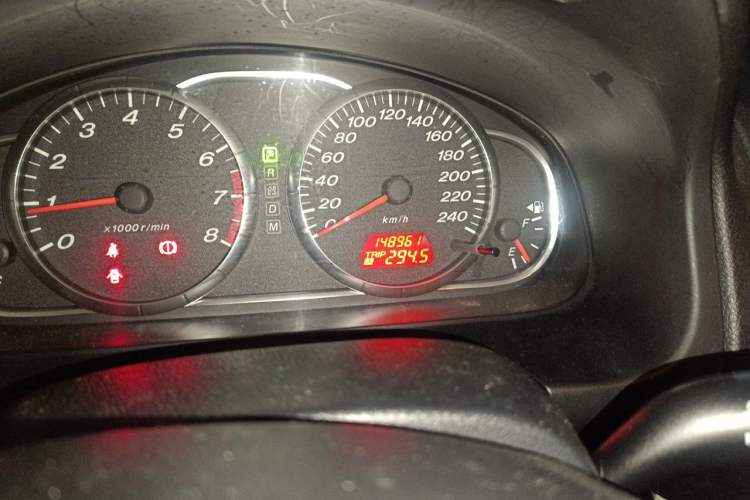 Used Mazda 6 2011 2.0L Automatic Fashion Edition Odometer Close Up