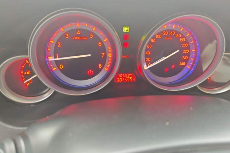 Used Mazda 6 2011 2.0L Automatic Elite Edition Odometer Close Up