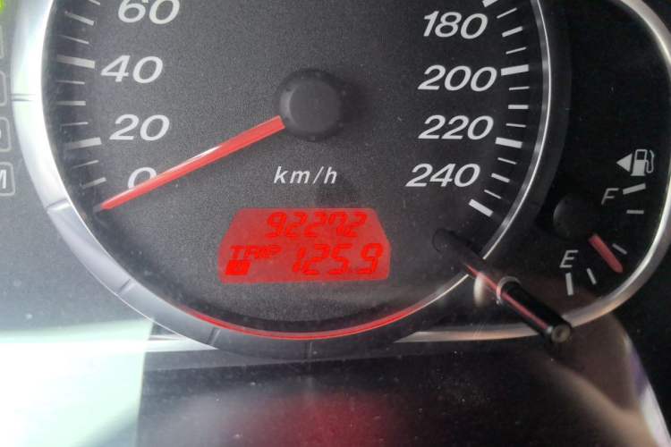 Used Mazda 6 2011 2.0L Automatic Fashion Edition Odometer Close Up