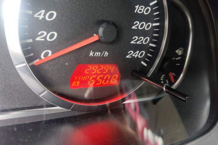 Used Mazda 6 2011 2.0L Automatic Fashion Edition Odometer Close Up