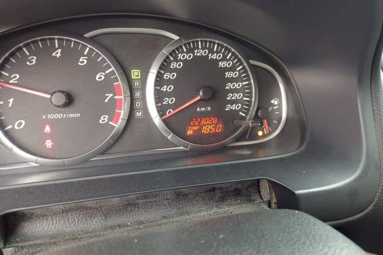 Used Mazda 6 2011 2.0L Automatic Fashion Edition Odometer Close Up