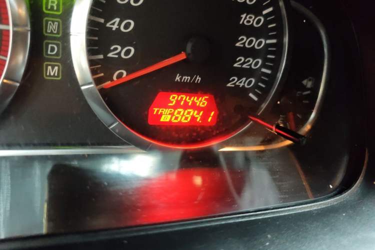 Used Mazda 6 2011 2.0L Automatic Fashion Edition Odometer Close Up
