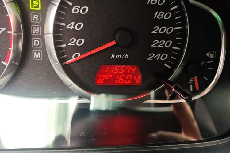 Used Mazda 6 2011 2.0L Automatic Fashion Edition Odometer Close Up