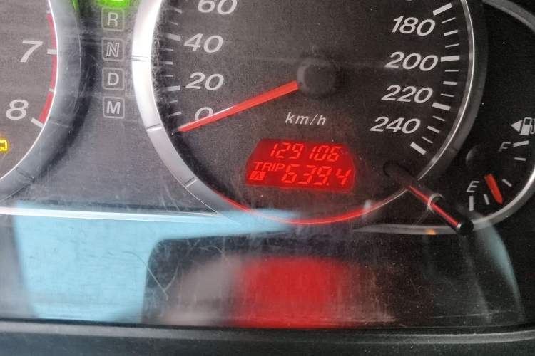 Used Mazda 6 2011 2.0L Automatic Fashion Edition Odometer Close Up