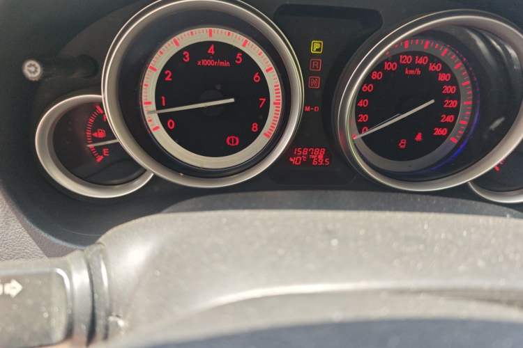 Used Mazda 6 2011 2.0L Automatic Elite Edition Odometer Close Up