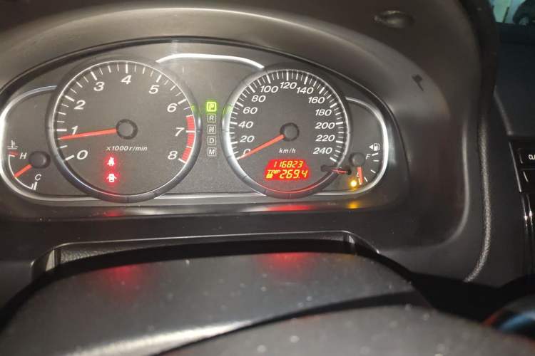 Used Mazda 6 2011 2.0L Automatic Fashion Edition Odometer Close Up