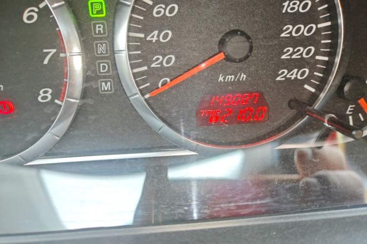 Used Mazda 6 2011 2.0L Automatic Fashion Edition Odometer Close Up