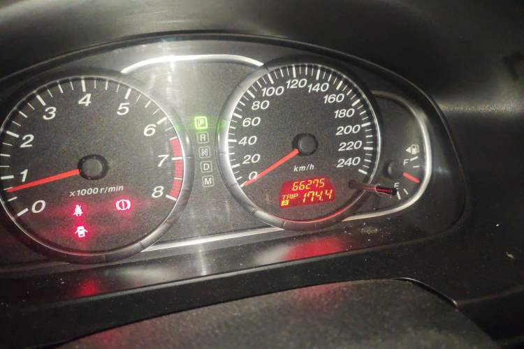 Used Mazda 6 2011 2.0L Automatic Fashion Edition Odometer Close Up