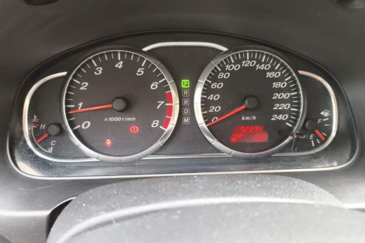 Used Mazda 6 2011 2.0L Automatic Fashion Edition Odometer Close Up