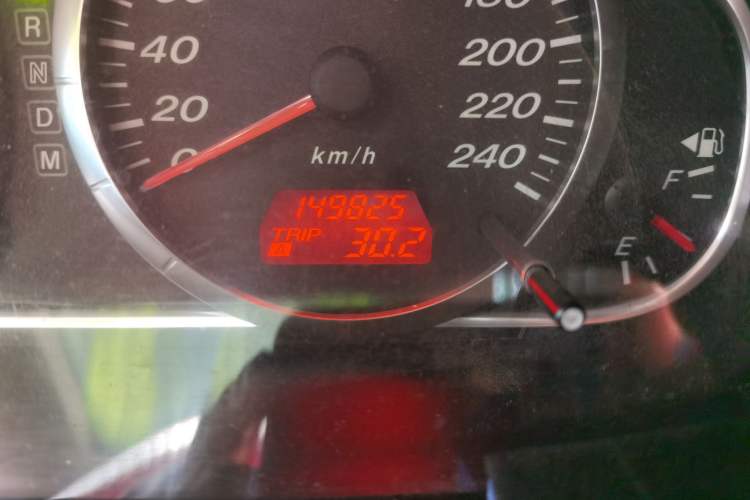 Used Mazda 6 2011 2.0L Automatic Fashion Edition Odometer Close Up