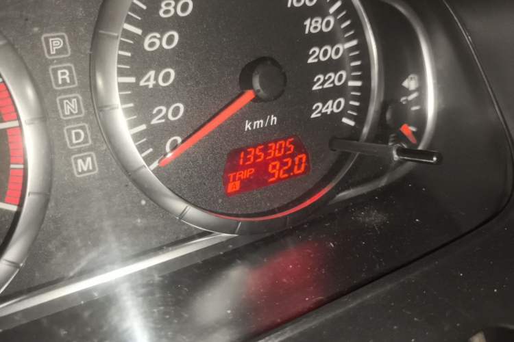 Used Mazda 6 2011 2.0L Automatic Luxury Version Odometer Close Up