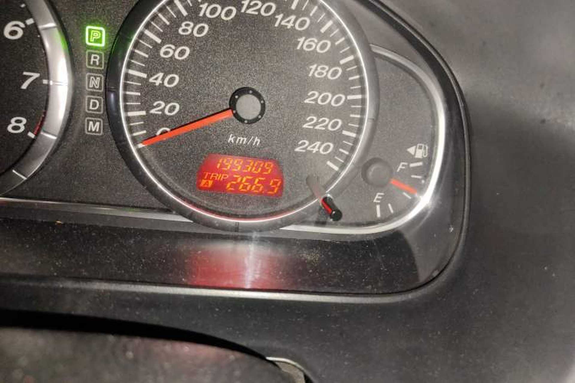 Used Mazda 6 2011 2.0L Automatic Fashion Edition Odometer Close Up