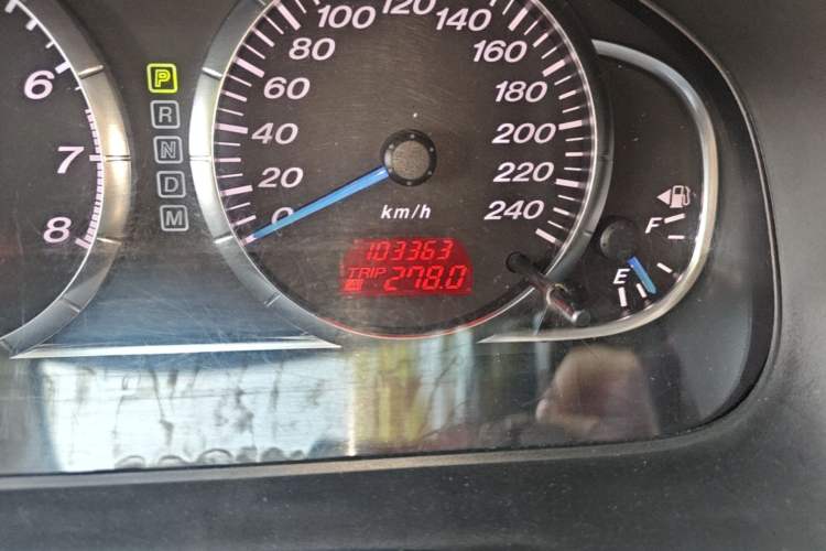 Used Mazda 6 2011 2.0L Automatic Luxury Version Odometer Close Up