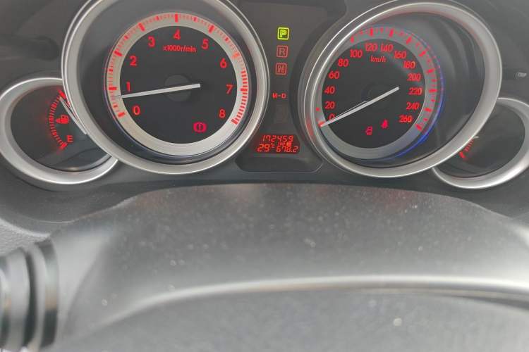 Used Mazda 6 2011 2.0L Automatic Elite Edition Odometer Close Up