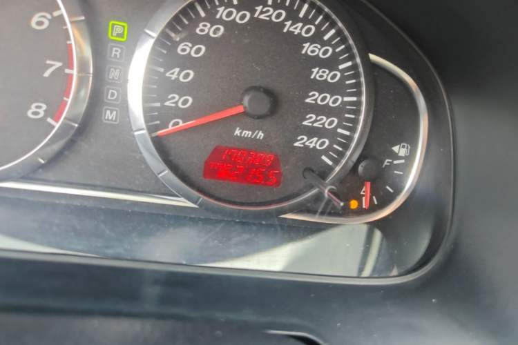 Used Mazda 6 2011 2.0L Automatic Fashion Edition Odometer Close Up