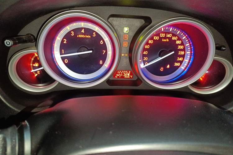 Used Mazda 6 2011 2.0L Automatic Elite Edition Odometer Close Up