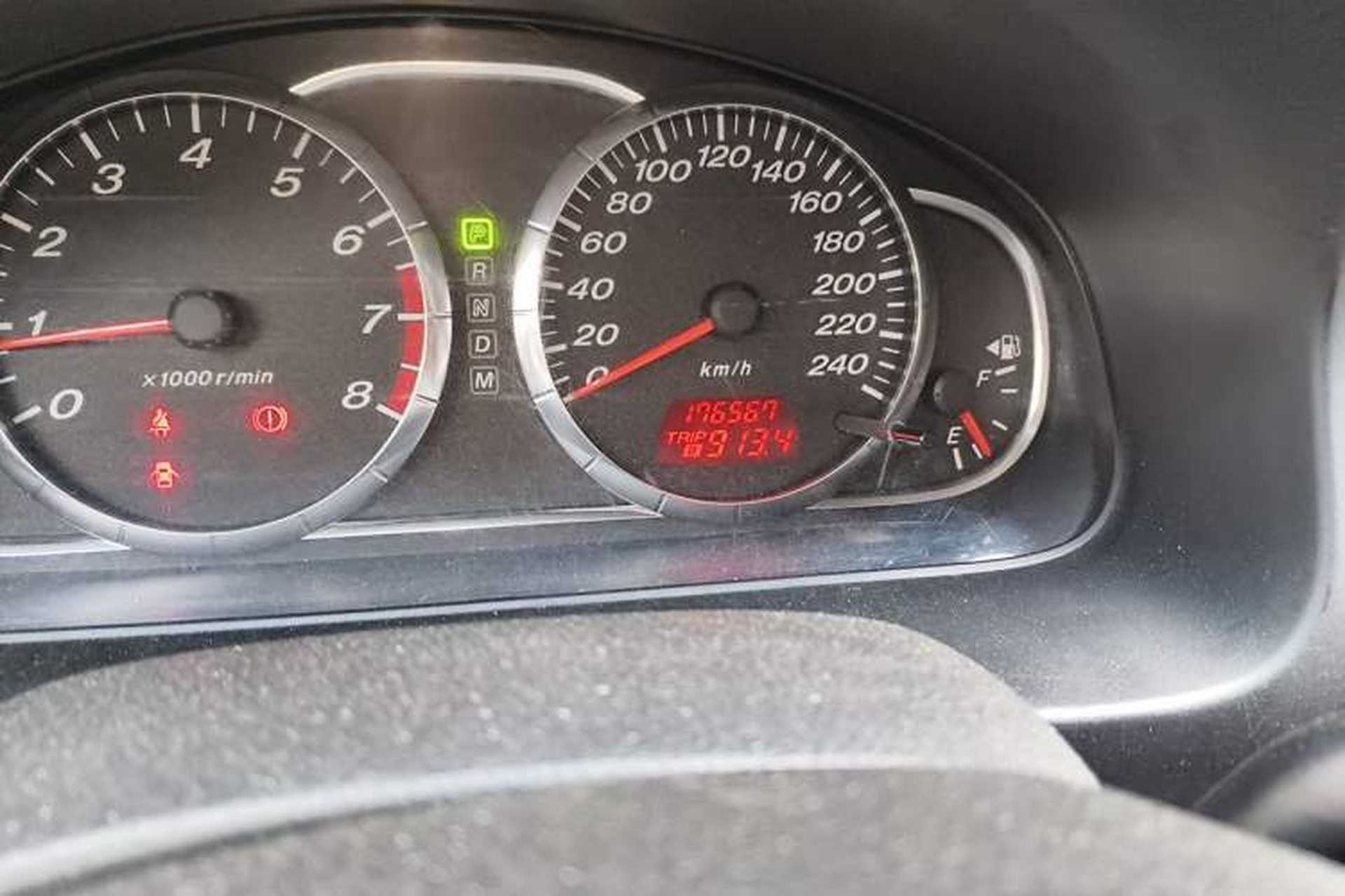 Used Mazda 6 2011 2.0L Automatic Fashion Edition Odometer Close Up