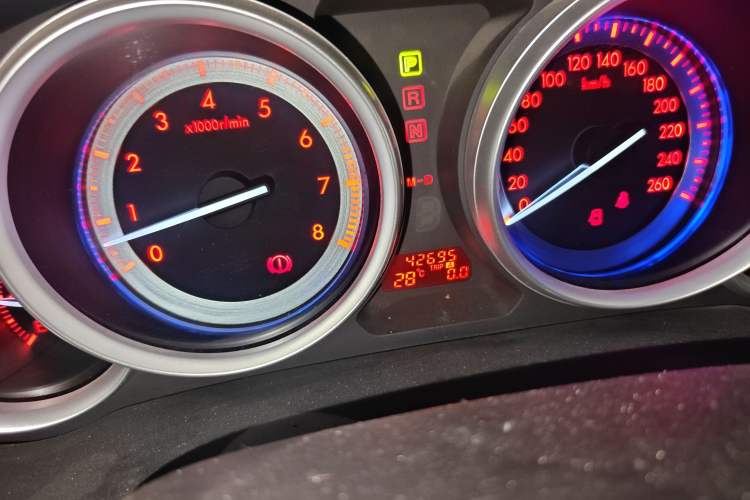Used Mazda 6 2011 2.0L Automatic Elite Edition Odometer Close Up
