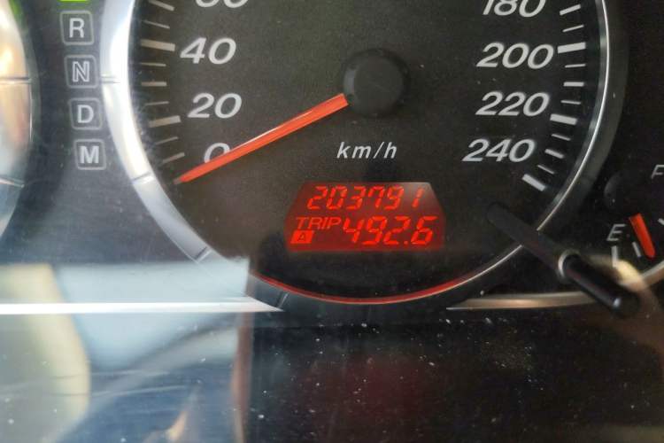 Used Mazda 6 2011 2.0L Automatic Fashion Edition Odometer Close Up