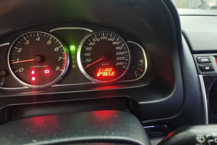 Used Mazda 6 2011 2.0L Automatic Fashion Edition Odometer Close Up