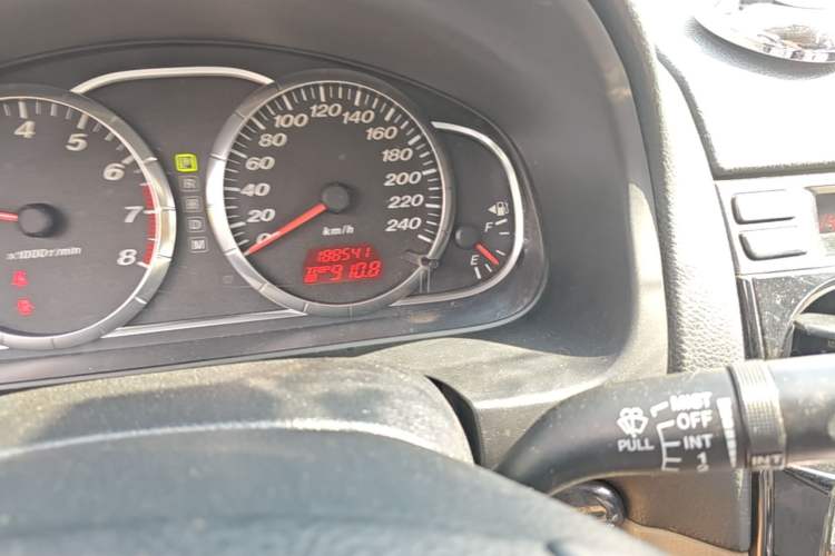 Used Mazda 6 2011 2.0L Automatic Fashion Edition Odometer Close Up