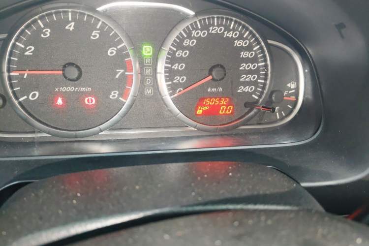 Used Mazda 6 2011 2.0L Automatic Fashion Edition Odometer Close Up
