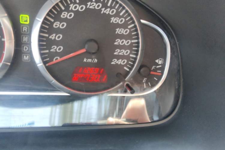 Used Mazda 6 2011 2.0L Automatic Fashion Edition Odometer Close Up