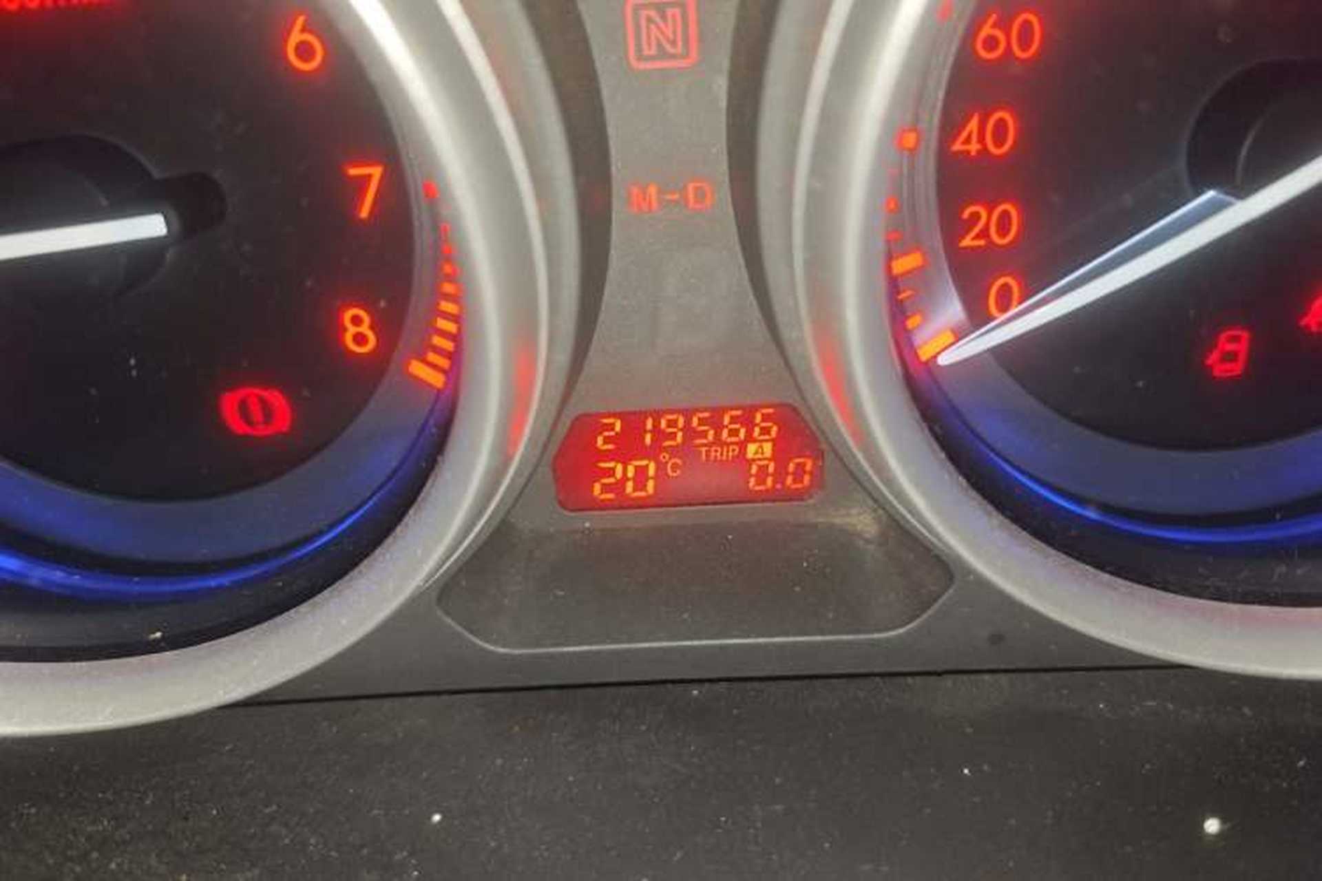 Used Mazda 6 2011 2.0L Automatic Elite Edition Odometer Close Up