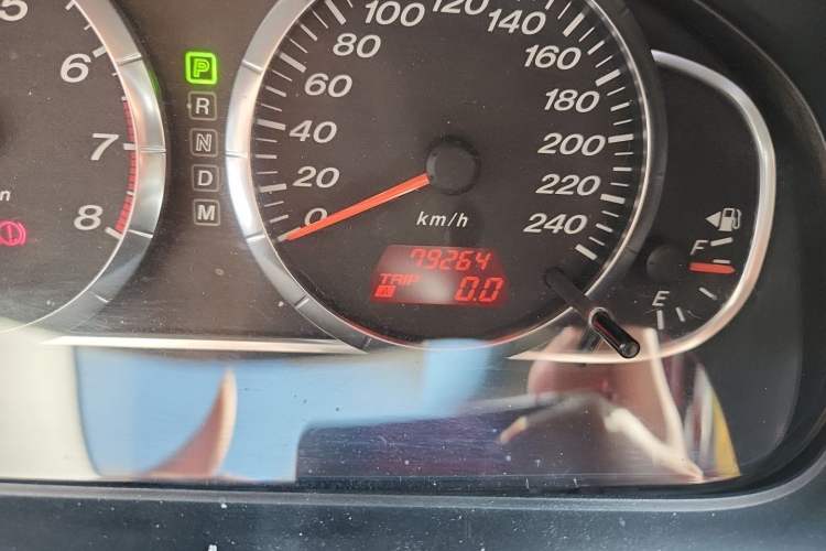 Used Mazda 6 2011 2.0L Automatic Fashion Edition Odometer Close Up