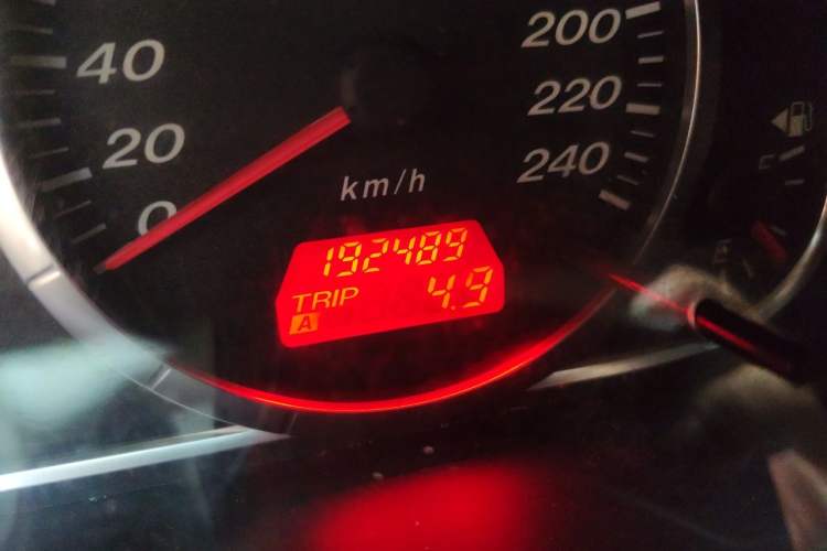 Used Mazda 6 2011 2.0L Automatic Fashion Edition Odometer Close Up